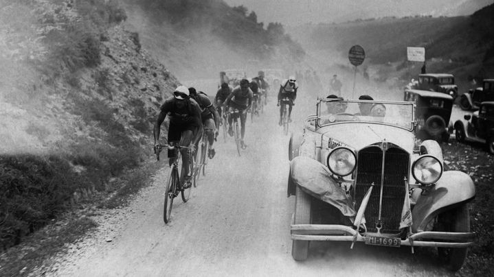 Une image du Tour de France 1934, qui a &eacute;t&eacute; remport&eacute; par le Fran&ccedil;ais Antonin Magne. (AFP)