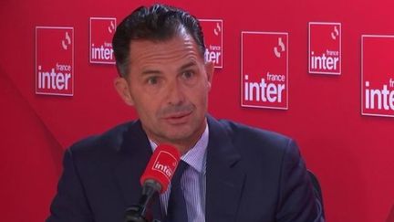 Jean-Christophe Amarantinis, le président du Synerpa, première confédération des acteurs privés du grand âge, le 22 octobre 2024 sur France Inter. (FRANCE INTER / RADIO FRANCE)