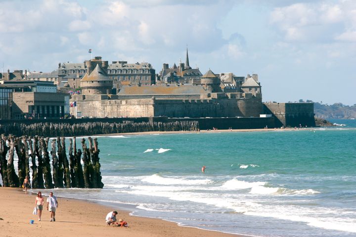 &nbsp; (La Plage du Sillon © OT Saint-Malo)