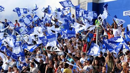 &nbsp; (Les supoorters du SC Bastia pourraient ne pas voir la Ligue 1 la saison prochaine © MaxPPP)