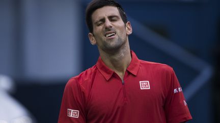 Novak Djokovic a connu une semaine difficile à Shanghai (MIKE FREY / BACKPAGE IMAGES LTD)