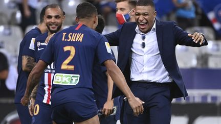 La présence de Kylian Mbappé face à Bergame est de plus en plus probable. (FRANCK FIFE / AFP)