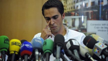 L'Espagnol Alberto Contador a été suspendu à titre provisoire après le résultat anormal de son contrôle antidopage dans le Tour de France.