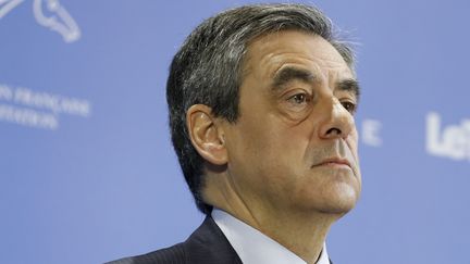 François Fillon, le 5 avril 2017. (THOMAS SAMSON / AFP)