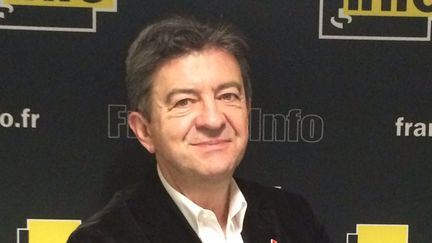 &nbsp; (Jean-Luc Mélenchon invité de France Info © RF)