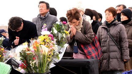 Catastrophe de Fukushima : les Japonais rendent hommage aux victimes, emportées par les eaux le 11 mars 2011