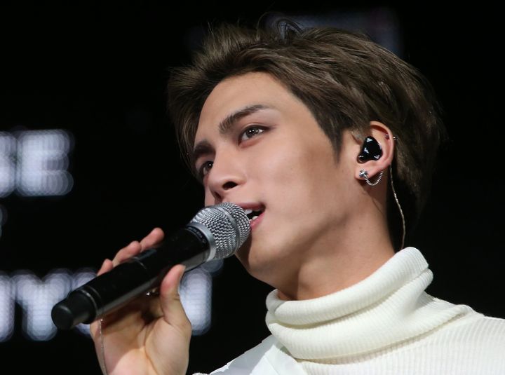 Le chanteur Kim Jong-Hyun.
 (YONHAP / AFP)