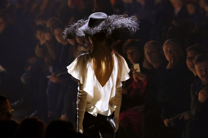 Lanvin pap ah 2014-2015, à Paris
 (PATRICK KOVARIK / AFP)