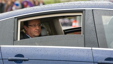 Le pr&eacute;sident de la R&eacute;publique, Fran&ccedil;ois Hollande, le 8 mai 2013 &agrave; Paris. (MAXPPP)