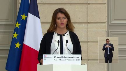 Marlène Schiappa s'est exprimée sur la polygamie, mercredi 9 décembre.