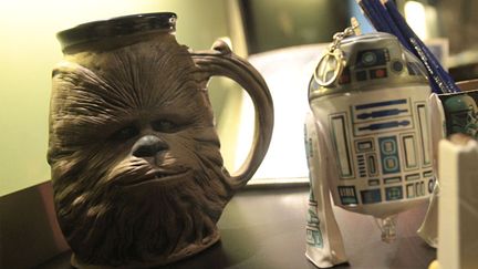 Ou cette chope Chewbacca. (ELODIE DROUARD / FTVI)