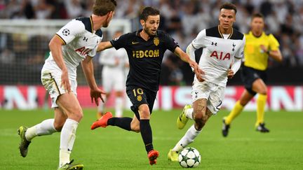 Bernardo Silva, ici face à Tottenham pour la première journée du groupe E. (BEN STANSALL / AFP)