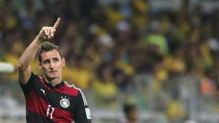 &nbsp; (Miroslav Klose annonce sa retraite internationale © Maxppp)