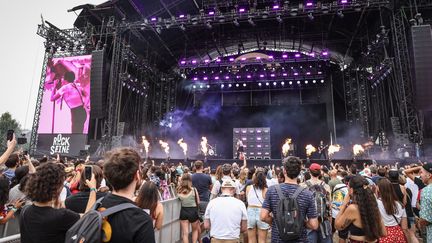 Au festival Rock en Seine le 25 août 2022. (FRED DUGIT / MAXPPP)