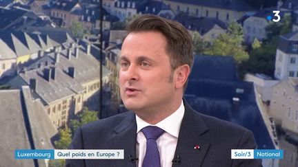 Xavier Bettel, Premier ministre du Luxembourg (France 3)