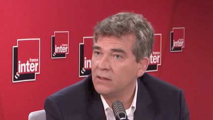 Arnaud Montebourg, ancien ministre socialiste, entrepreneur, était l'invité de France Inter vendredi 12 juin 2020. (FRANCE INTER / RADIO FRANCE)