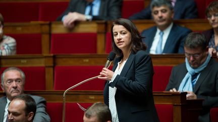 La d&eacute;put&eacute;e EELV C&eacute;cile Duflot, le 4 novembre 2014 &agrave; l'Assembl&eacute;e nationale. (CHAMUSSY / SIPA)