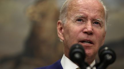 Le président américain, Joe Biden, le 24 août 2022 à Washington. (ALEX WONG / GETTY IMAGES NORTH AMERICA / AFP)