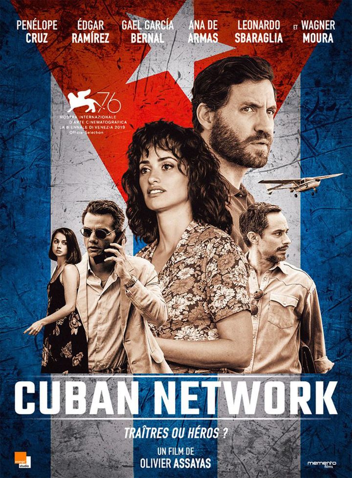 L'affiche de "Cuban Network" d'Olivier Assayas, en salle le 20 janvier 2020, en VOD en mai 2020. (Memento Films Distribution)