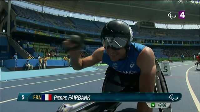 Jeux paralympiques 2016 : Pierre Fairbank en bronze sur 400 m