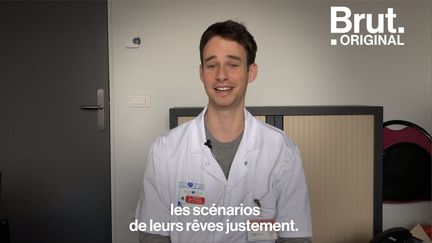 Le chercheur et médecin Jean-Baptiste Maranci s'est penché sur l'étude du sommeil. Pour lui, les rêveurs lucides pourraient servir la science. (BRUT)