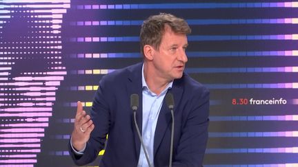 Yannick Jadot, eurodéputé EELV, était&nbsp;lundi 7 novembre l'invité du 8h30 franceinfo.&nbsp; (FRANCEINFO / RADIOFRANCE)