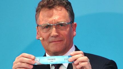 Le secrétaire général de la Fifa Jérôme Valcke tire la France