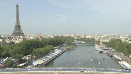 Paris 2024 : après plusieurs jours d'incertitude, le triathlon s'installe enfin au cœur de Paris