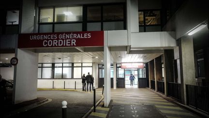 Les urgences générales Cordier de l'hôpital de la Pitié-Salpêtrière, à Paris. (LUC NOBOUT / MAXPPP)