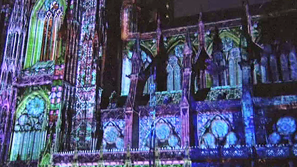 "Lumière intemporelle" à Strasbourg
 (France 3/Culturebox / capture d&#039;écran)