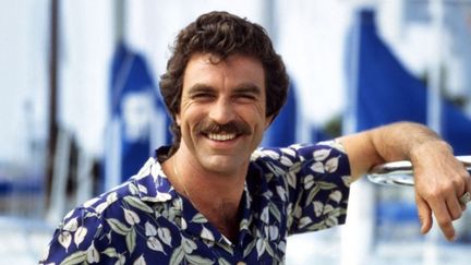 Tom Selleck dans le rôle de "Magnum", en 1980. (CBS / UNIVERSAL TELEVISION / AFP)