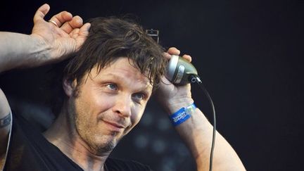 Bertrand Cantat aux Eurockéennes en juin 2012.
 (Sébastien Bozon / AFP)