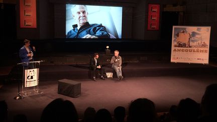 Hermann, présentation de la 44e édition du festival d'Angoulême
 (Laurence Houot / Culturebox)