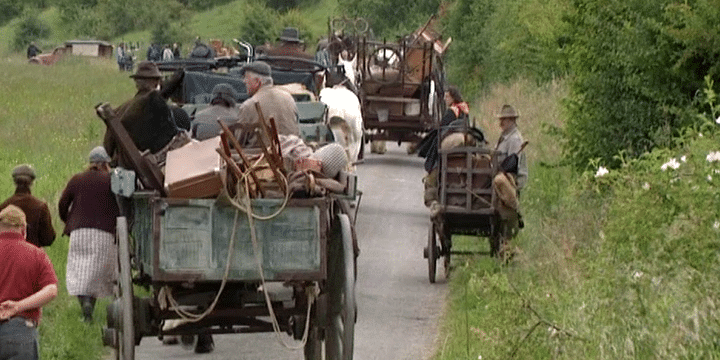 Des centaines de figurants participent au tournage du nouveau film de Christian Carion dans le sud de l'Artois
 (France 3 Culturebox)