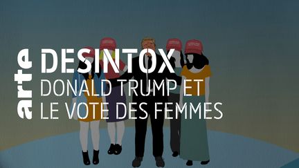 Désintox. Non, Donald Trump n'a pas remporté 52% de votes des femmes lors de son élection (ARTE/LIBÉRATION/2P2L)