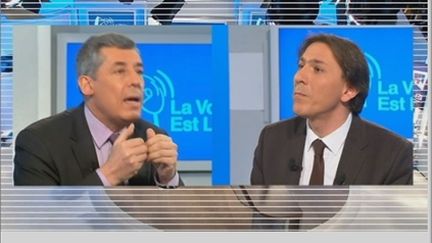 Henri Guaino et Jérôme Guedj (FTV)