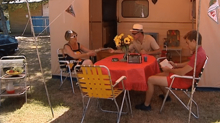 Vacances : un camping rétro dans l'Allier