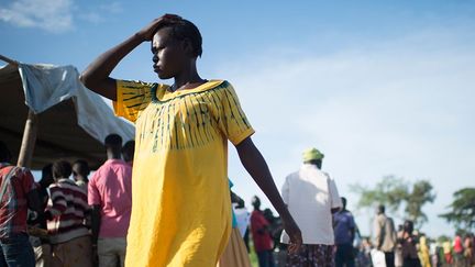 qui ne suffit pas», souligne Gentille, une adolescente sud-soudanaise de 17 ans. Elle est enceinte de trois mois et a un enfant d'un an. Gentille fait partie des 30.000 réfugiés enregistrés à Meri en février 2018. La plupart d’entre eux sont des femmes et des enfants, qui ont fui le conflit autour des provinces d'Yei et d'Equatoria, au Soudan du Sud.
 (Colin Delfosse/UNHCR       )