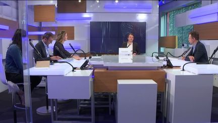 Le "8h30 franceinfo" spécial Municipales, lundi 29 juin 2020.&nbsp; (FRANCEINFO / RADIOFRANCE)