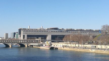 Le ministère de l'Economie et des Finances à Paris dans le quartier Bercy. (GUY REGISTE / RADIO FRANCE)