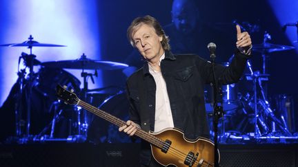 Paul McCartney en concert à Copenhague le 30 novembre 2018, dans le cadre de la tournée Freshen Up Tour.&nbsp; (TORBEN CHRISTENSEN / RITZAU SCANPIX)