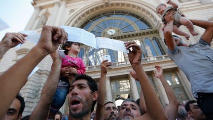 &nbsp; (La gare de Budapest a été évacuée en raison de l'afflux de centaines de migrants. © REUTERS / Laszlo Balogh)