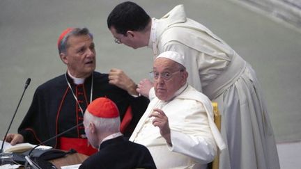 Le Pape François, le 2 octobre 2024, au Vatican. (ALESSIA GIULIANI / CPP / HANS LUCAS)