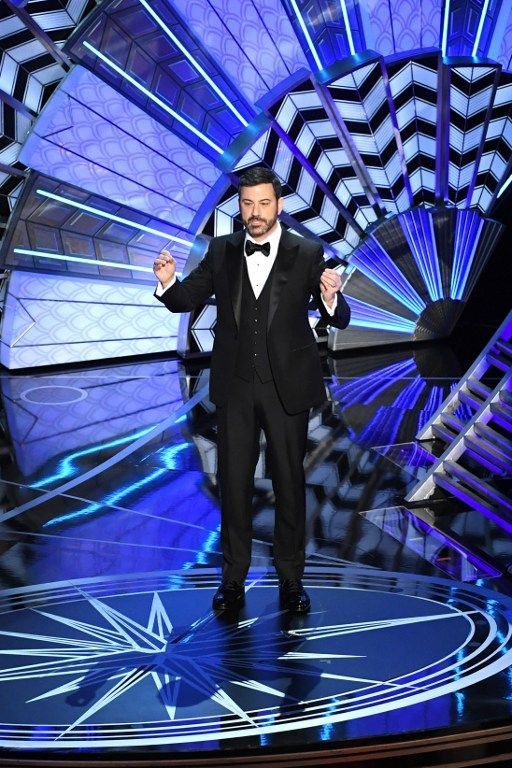 Jimmy Kimmel présente la cérémonie des 89e Oscars (2017) 
 (KEVIN WINTER / GETTY IMAGES NORTH AMERICA / AFP)