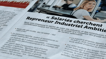 Entreprises : "Salariés cherchent repreneur industriel ambitieux"