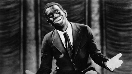 Le comédien américain Al Jolson dans&nbsp;"The jazz singer". Film de 1927. (ULLSTEIN BILD DTL. / ULLSTEIN BILD)