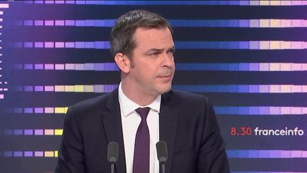 Le ministre de la Santé, le 16 février 2022. (FRANCEINFO / RADIOFRANCE)