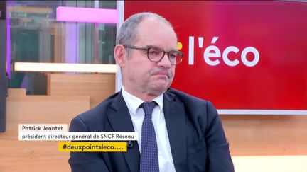 Invité de Jean-Paul Chapel dans ":l'éco", Patrick Jeantet, président de SNCF réseau, est venu parler de l'ouverture à la concurrence et de l'avenir du réseau ferré de France.