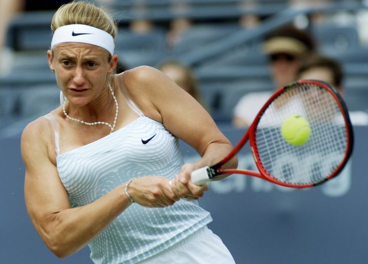 La Fran&ccedil;aise Mary Pierce le 31 ao&ucirc;t 2000 &agrave; l'US Open. (REUTERS)