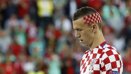 Le milieu de terrain croate Ivan Perisic, lors du match Croatie-Portugal à Lens, le 25 juin 2016. (REUTERS)